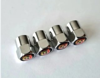 Abarth 4 Tapones de Neumáticos Llantas Ruedas