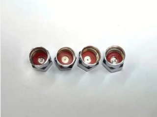 Abarth 4 Tapones de Neumáticos Llantas Ruedas