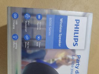 Parlante Portátil Philips Serie 6000 S6305