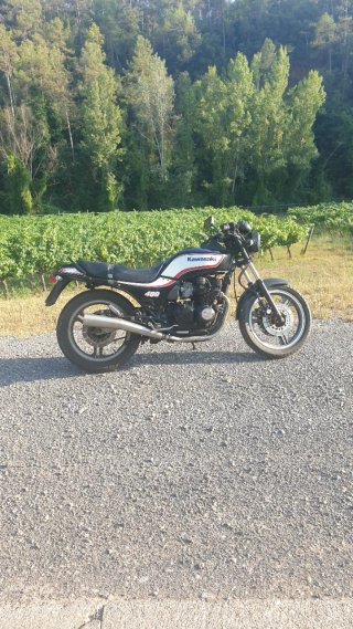 Kawasaki GPZ 400 - Año 89