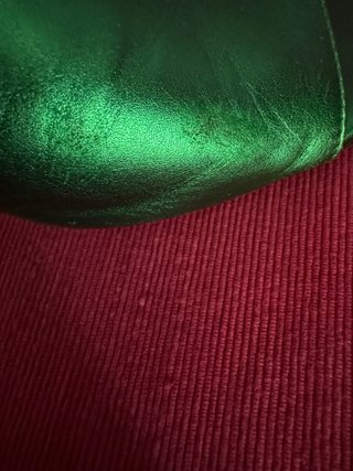 Sandalias ECO Piel Metalizada Verde