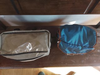 2 x Bolsa manillar Randonneur francesas