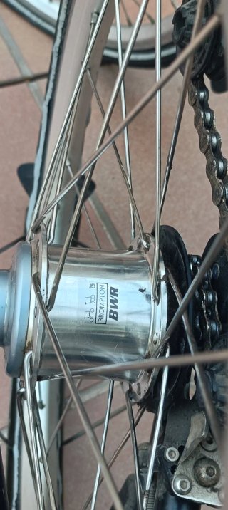Bicicleta Plegable Brompton  Verde H6L