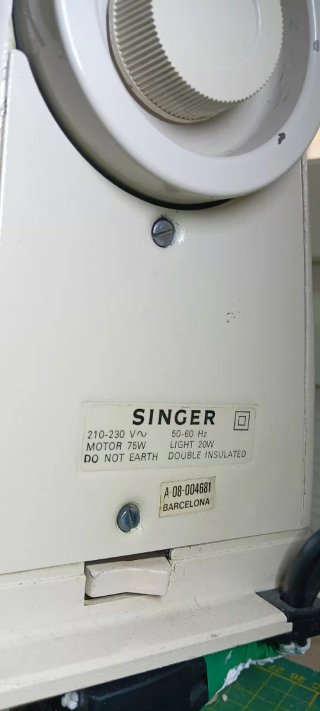 Máquina de coser Singer vintage