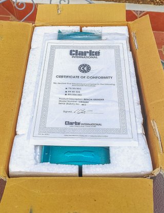 Amoladora de banco Clarke 150mm