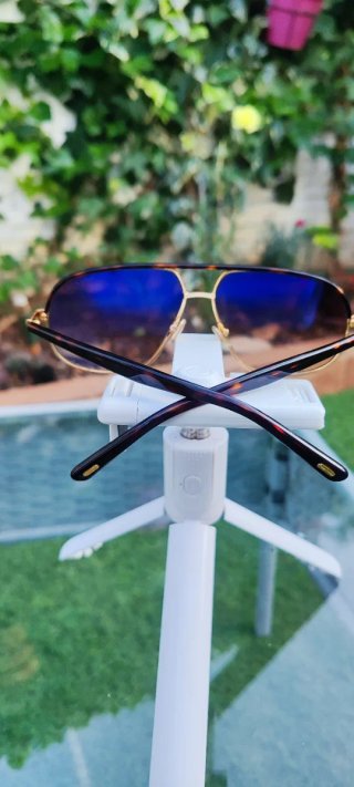 Gafas de Sol Tom Ford Marrón y Dorado
