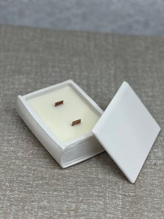Velas aromáticas, de cera de soja ecológica