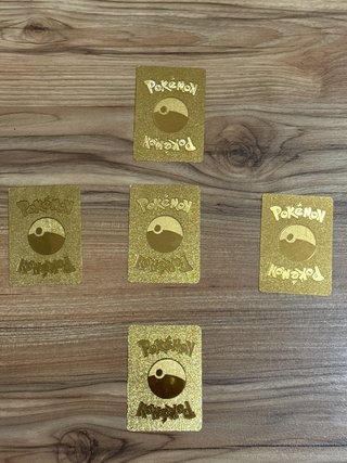 Colección Cartas Pikachu V Oro