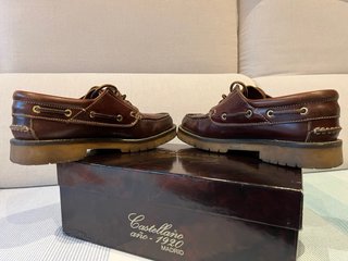 Zapatos náuticos SNIPE marrones