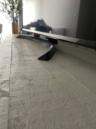 Mueble TV madera gris