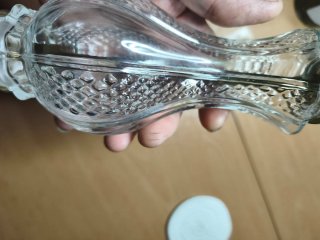Cuerpo de lámpara cristal antiguo