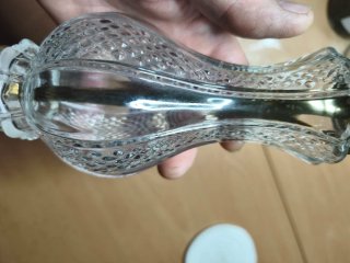 Cuerpo de lámpara cristal antiguo