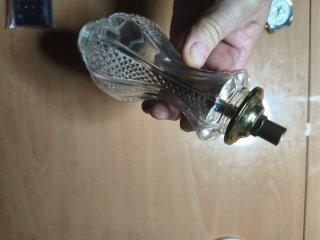 Cuerpo de lámpara cristal antiguo