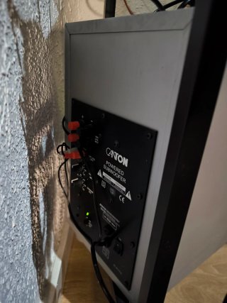Subwoofer Canton AS 60 CX Amplificado