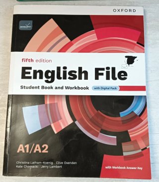 Libro English file, fifth edition.A1/A2