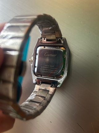 Reloj plateado