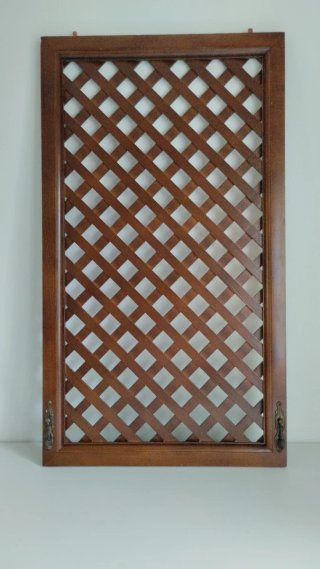 Puerta Armario Celosia Antigua, de Madera Maciza