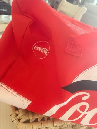 Bolsa de deporte Coca-Cola roja