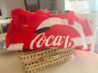 Bolsa de deporte Coca-Cola roja