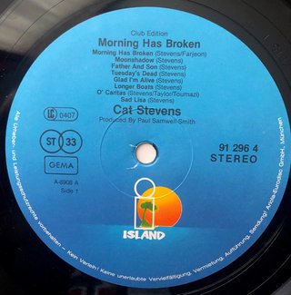 CAT STEVENS Morning Has Broken