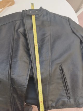 Chaqueta Piel Negra Fabricación Española