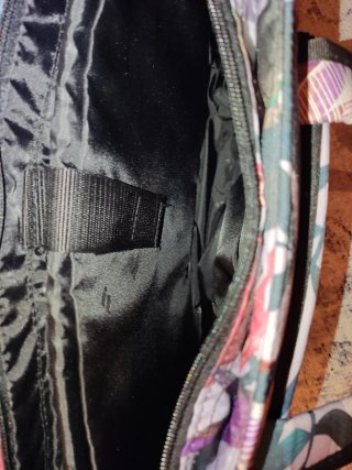 Bolso de portátil con estampado floral