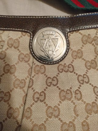 Borsa Gucci Vintage Beige/Marrone