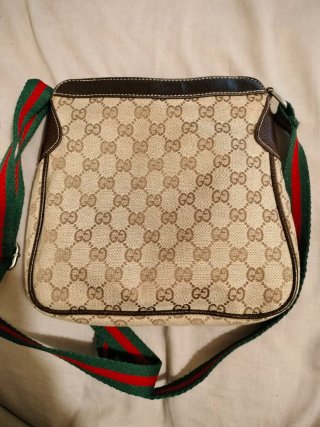 Borsa Gucci Vintage Beige/Marrone