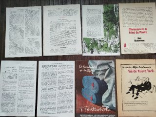 Publicidad de Películas Antiguas, lote de 12