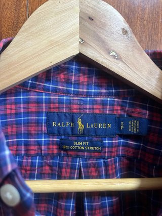 Camisa Polo Ralph Lauren cuadros