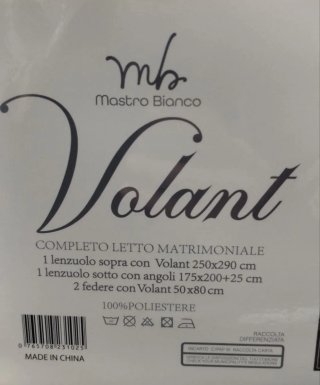 Completo Lenzuola Matrimoniale Beige