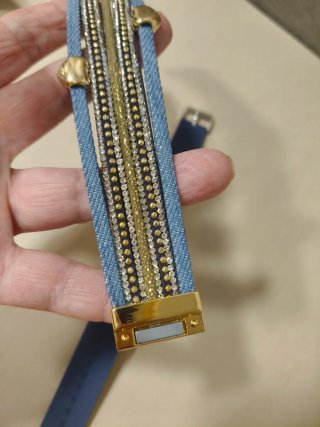 Conjunto de pulsera y reloj de cuarzo