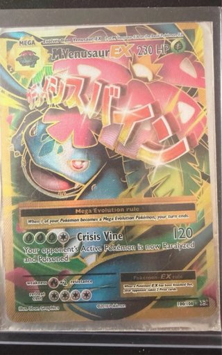 Carta Pokémon M Venusaur EX 70€