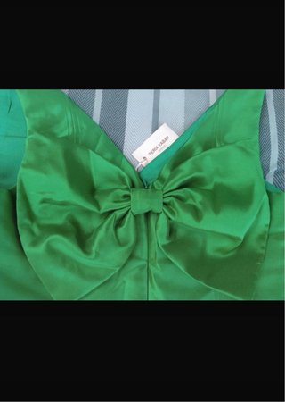 Vestido Teria Yabar Verde Novo Tamanho Único