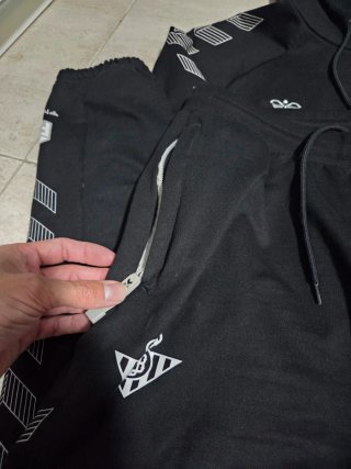 Chándal Real Betis Hummel Negro Talla L
