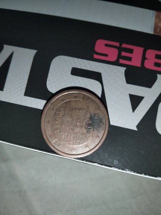 Monedas 5 Céntimos España (4 unidades)