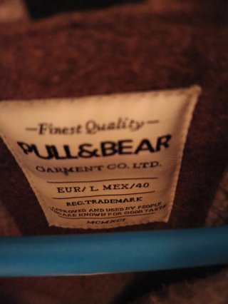 Chaqueta Pull&Bear Marrón Talla M