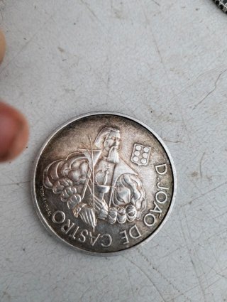 Moneda Antigua Portugal Nossa Senhora