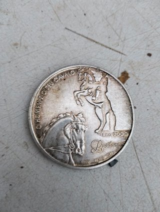 Moneda Antigua Portugal Nossa Senhora