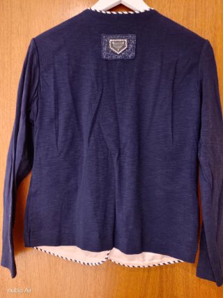 Chaqueta Poupee Chic Azul Marino Elegante