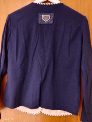 Chaqueta Poupee Chic Azul Marino Elegante