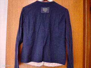 Chaqueta Poupee Chic Azul Marino Elegante