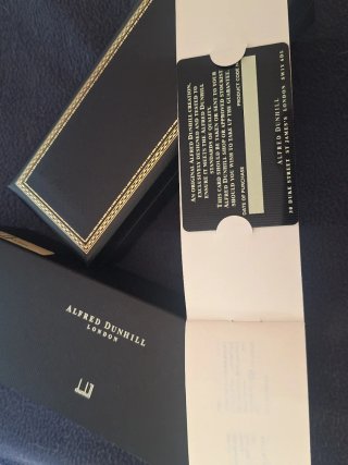 Bolígrafo Dunhill Plata