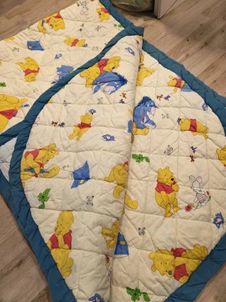 Piumone lettino invernale Winnie the pooh