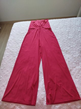 Mono rojo elegante