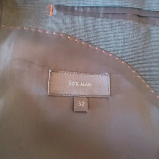 Traje gris hombre