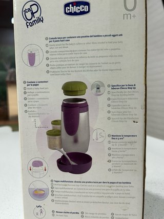 Termo Chicco para biberón y comida 0m+