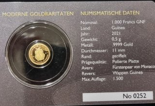2 Monete d'Oro 999