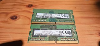 2x Samsung 8GB DDR4 SODIMM RAM