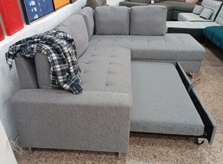 Sofá Cama· Febe· Tela, Chaiselong, Arcón. ¡OFERTA!